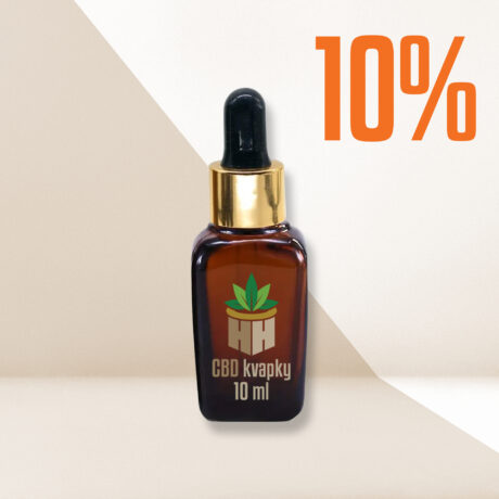 Konopné kvapky 10 % – silnejší výťažok z technického konope – Herbal Heaven