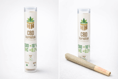 Indoor CBD kornútok 1.3g pre-roll