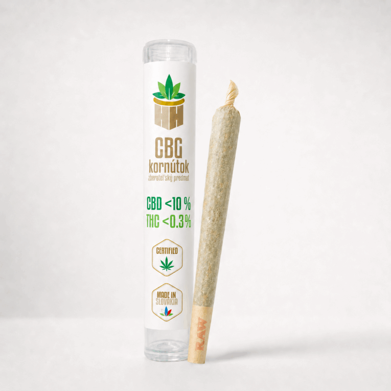 CBG kornútok 1,3 g Herbal Heaven zberateľský predmet