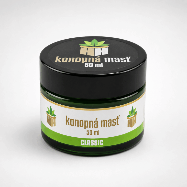 Konopná masť CLASSIC 50 ml 500 mg CBD Herbal Heaven