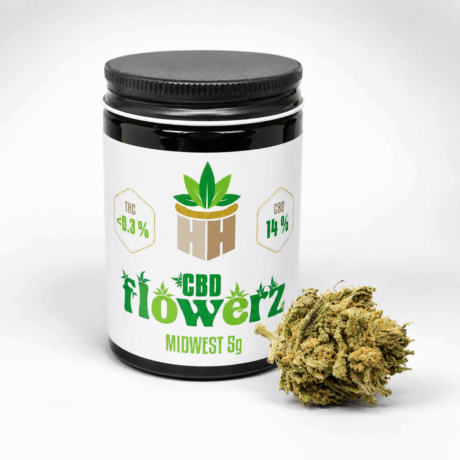 CBD kvety MIDWEST 5 g Herbal Heaven