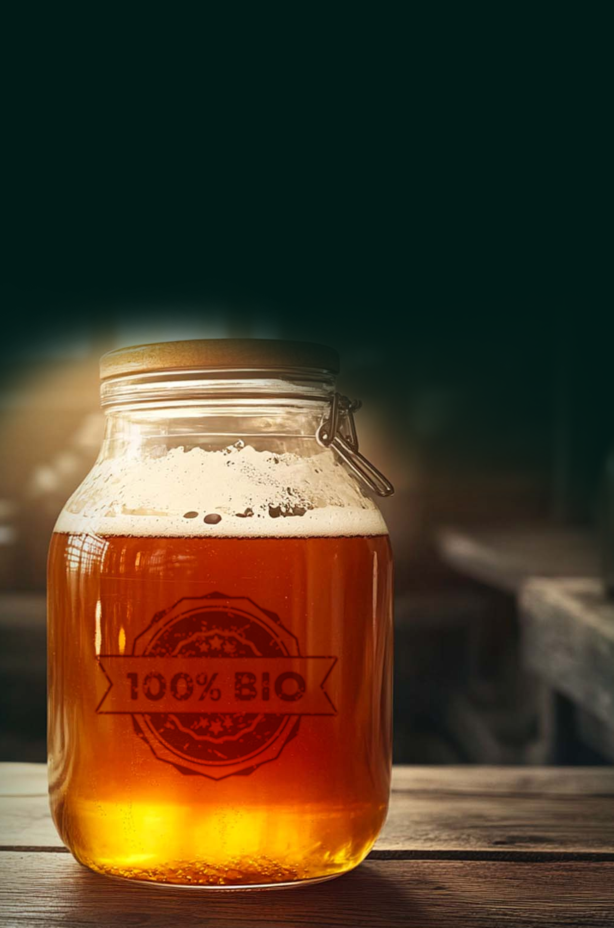 Konopná konbucha 2 l Herbal Heaven na osobný odber